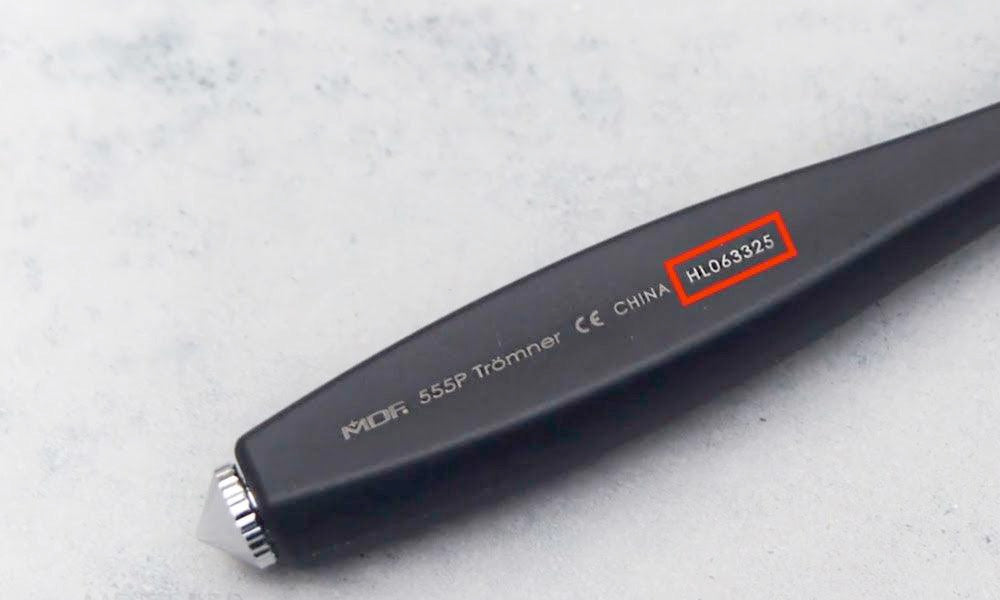 How to Find Your MDF Instruments® Reflex Hammer's Serial Number