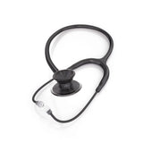 MD One® Epoch® Titanium Adult Stethoscope - Black/Metalika