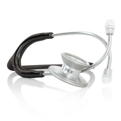 MDF® MD One® Epoch Titanium Stethoscope - Silver - Black