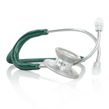 MDF® MD One® Epoch Titanium Stethoscope - Emerald Green - Silver