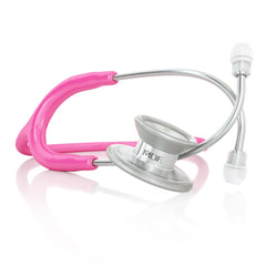 MDF® MD One® Epoch Titanium Stethoscope - Silver - Fuchsia