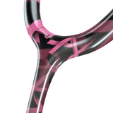 MD One® Epoch® Titanium Adult Stethoscope - Fighter Girl/Blackout - MDF Instruments UK
