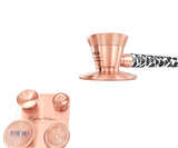 PEDIATRIC AND NEONATAL ATTACHMENTS WITH CLIP - FOR PROCARDIAL® TITANIUM STETHOSCOPE - ROSE GOLD - MDF Instruments Official UK Store
