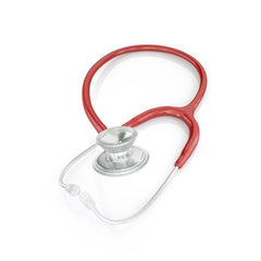 MDF® MD One® Epoch Titanium Stethoscope - Silver - Burgundy