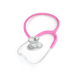 MDF® MD One® Epoch Titanium Stethoscope - Silver - Fuchsia