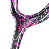ProCardial® Titanium Adult Cardiology Stethoscope - Muddy Girl/BlackOut + Case - MDF Instruments UK