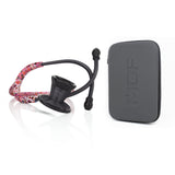 ProCardial® Titanium Adult Cardiology Stethoscope - Sugar Skull/BlackOut + Case - MDF Instruments UK