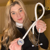 ProCardial® Titanium Adult Cardiology Stethoscope - Carrera Marble/Metalika+ Case - MDF Instruments UK