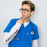 Acoustica® Stethoscope - Bright Blue - MDF Instruments UK