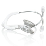 MDF® MD One® Epoch Titanium Stethoscope - Silver - White
