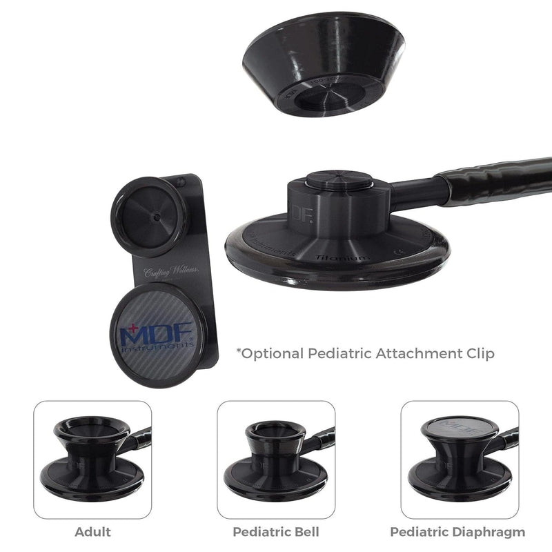 PEDIATRIC BLACKOUT ATTACHMENT WITH CLIP - FOR MD ONE® EPOCH® TITANIUM STETHOSCOPE