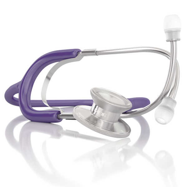 Basic Dual Head Stethoscope - Purple