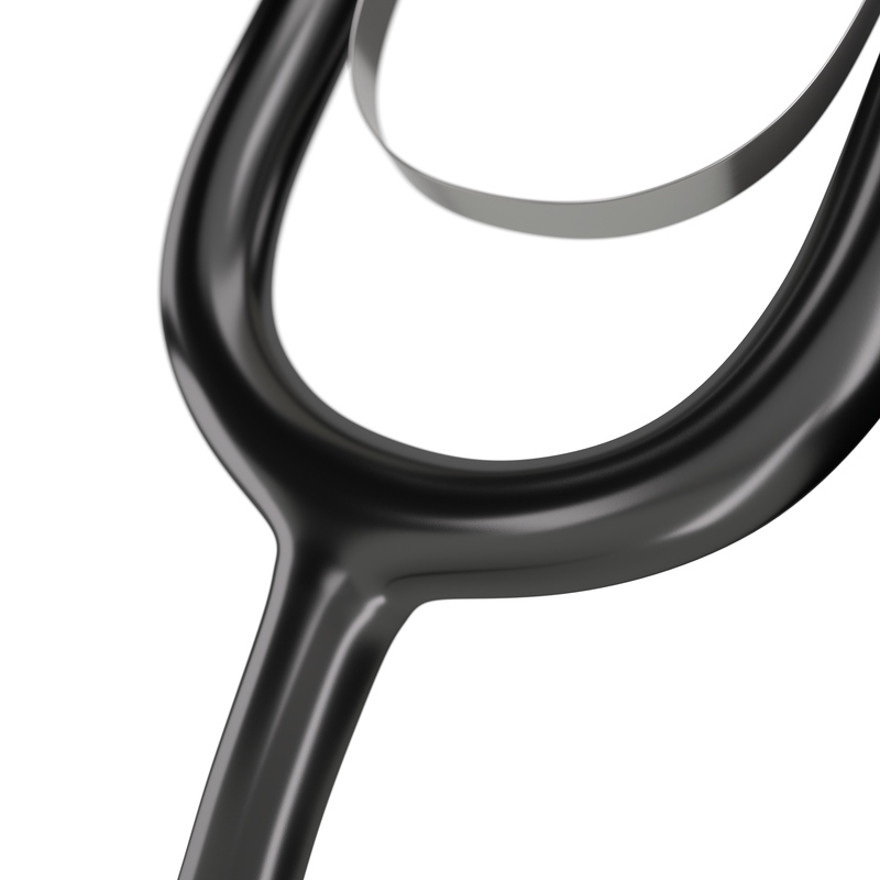 Basic Dual Head Stethoscope - Black