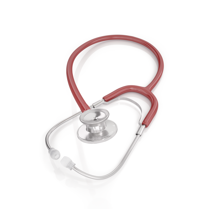 Basic Dual Head Stethoscope - Burgundy