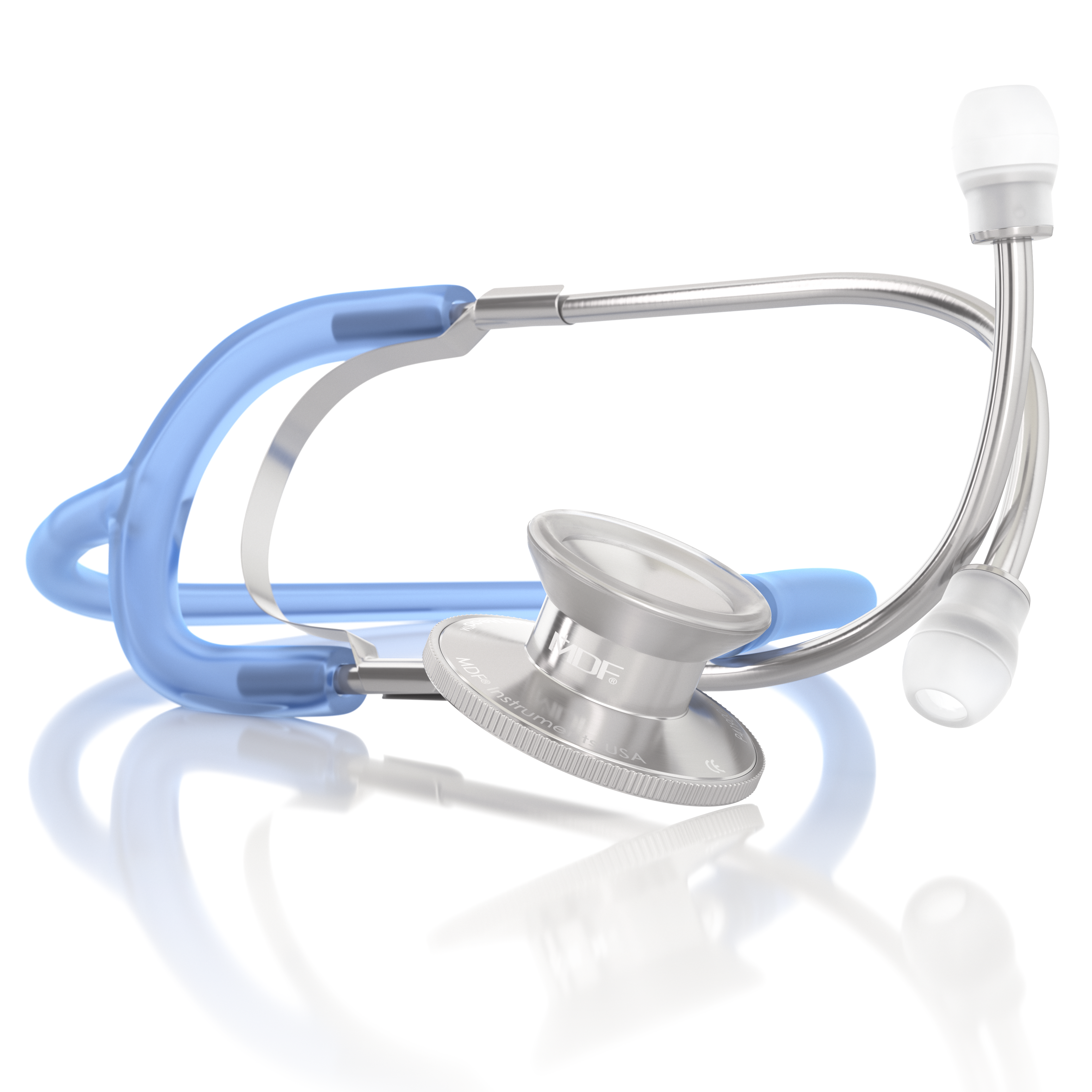 Basic Dual Head Stethoscope - Translucent Blue - Free Shipping ...