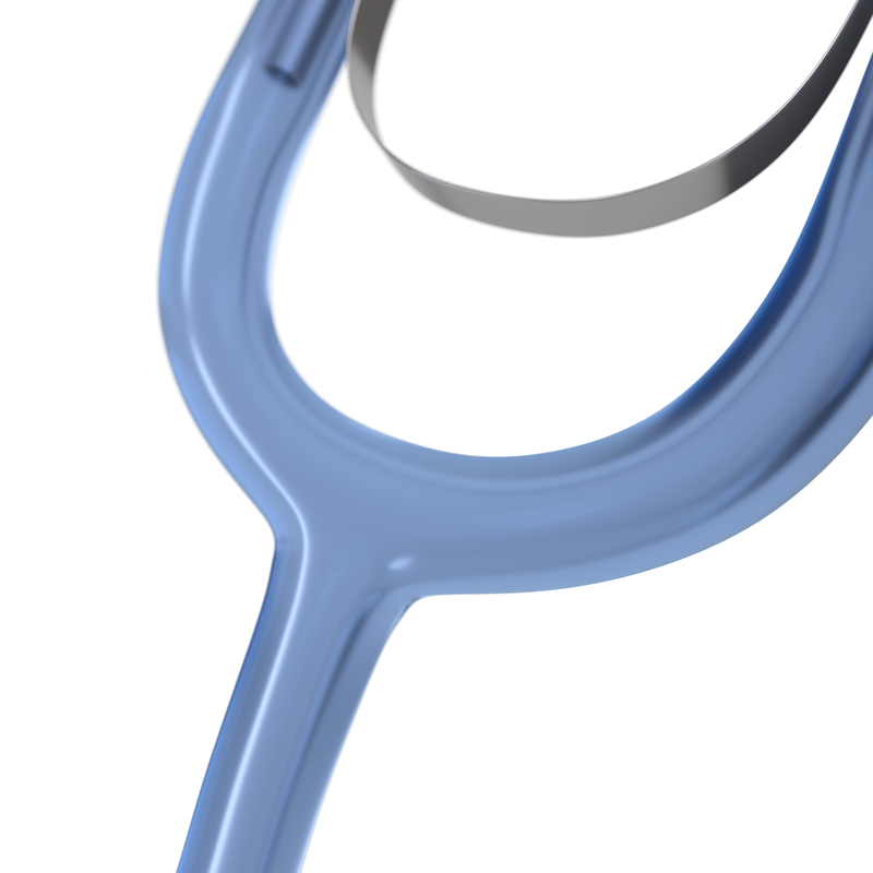 Basic Dual Head Stethoscope - Translucent Blue