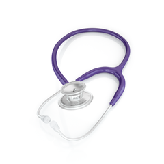 MDF® MD One® Adult Stainless Steel Stethoscope - Silver - Purple