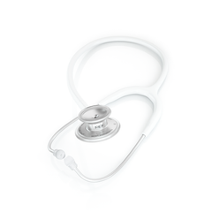 MDF® MD One® Adult Stainless Steel Stethoscope - Silver - White