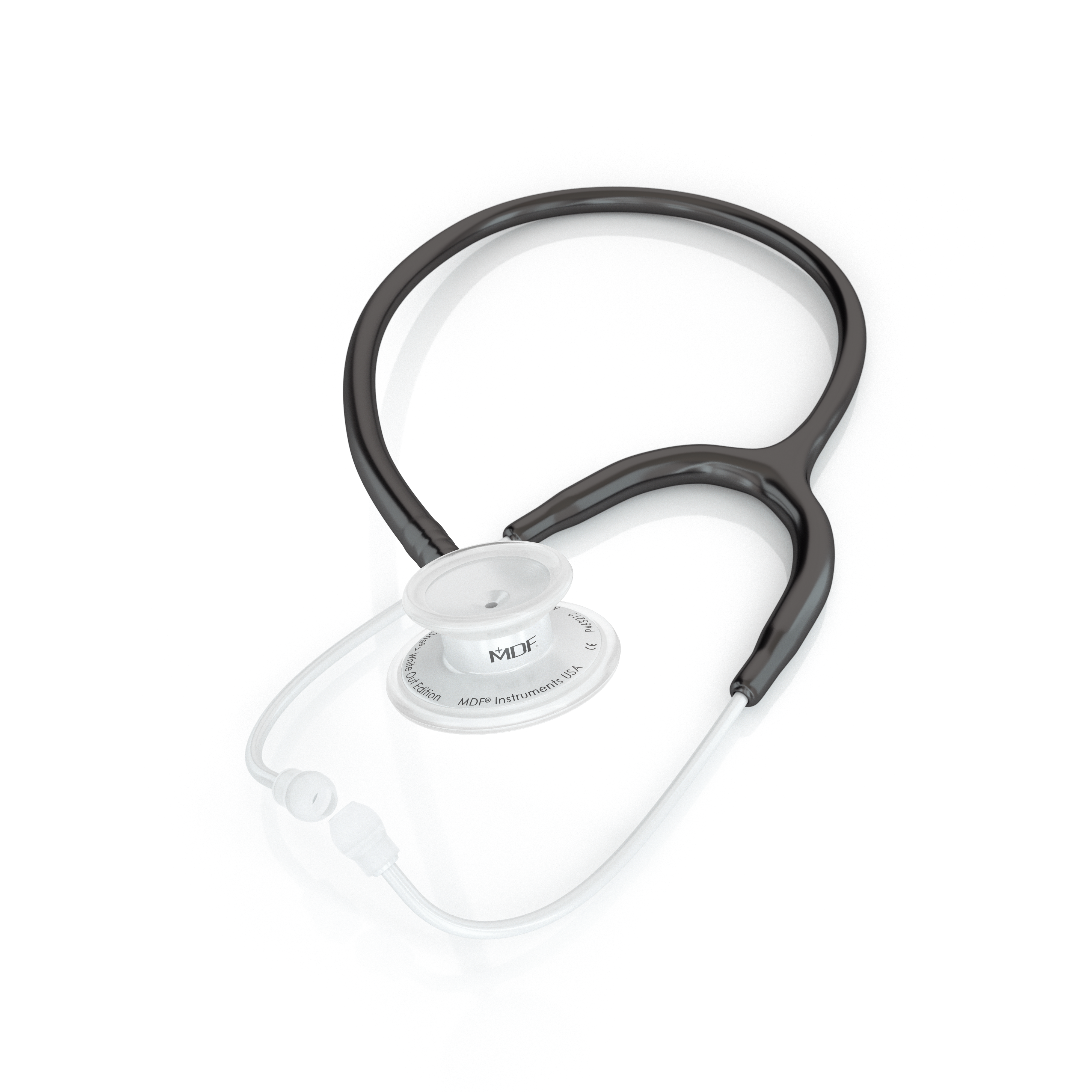 MD One® Adult Stethoscope - Black/WhiteOut