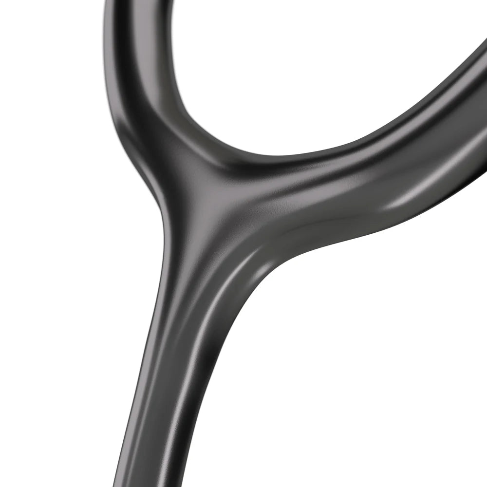 MD One® Epoch® Titanium Adult Stethoscope - Black/Metalika