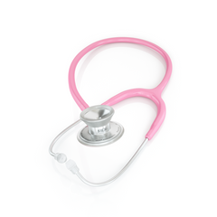 MDF® MD One® Epoch Titanium Stethoscope - Silver - Pink
