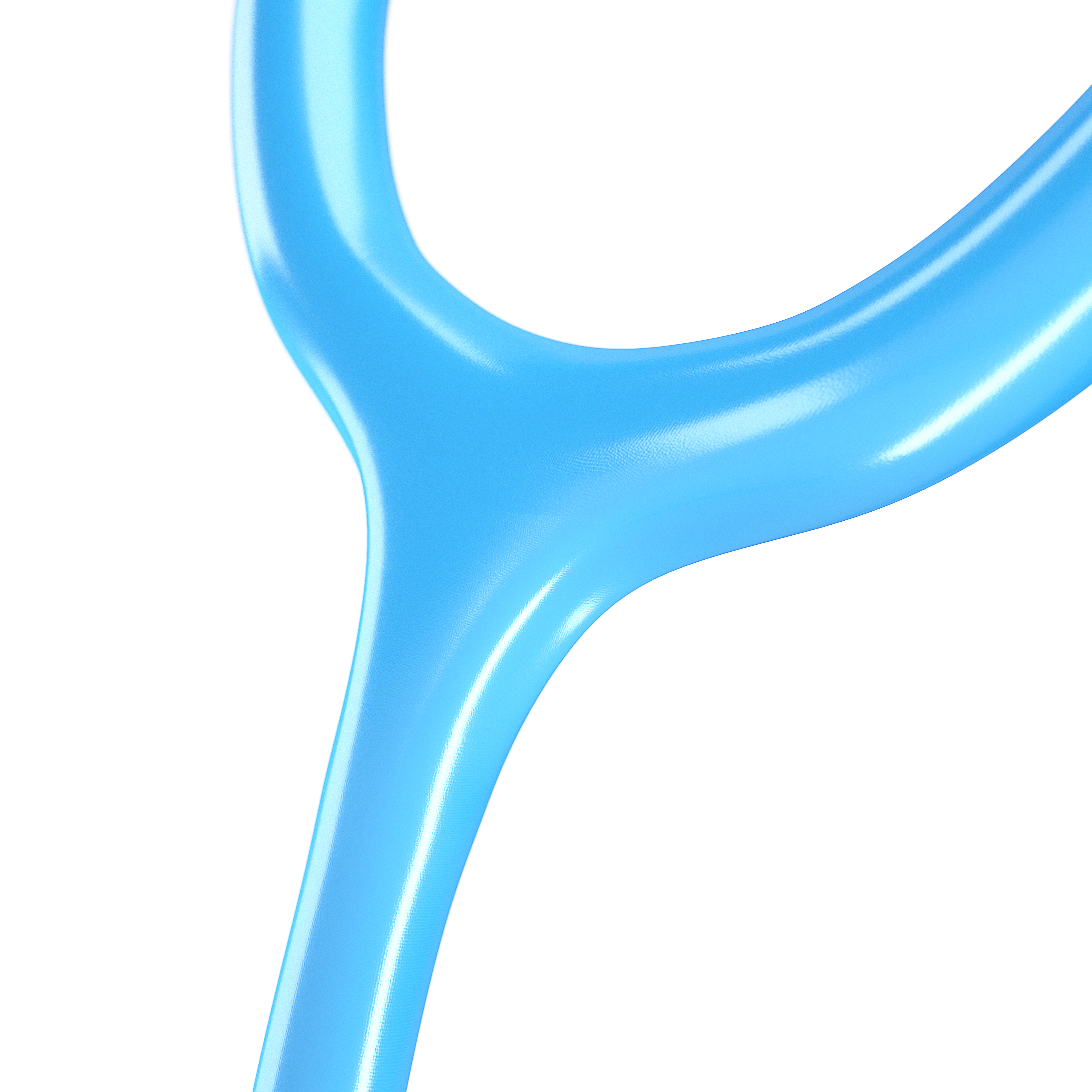 MD One® Epoch® Titanium Adult Stethoscope - Bright Blue - MDF Instruments UK