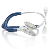 MDF® MD One® Adult Stainless Steel Stethoscope - Silver - Navy Blue