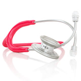 MDF® MD One® Adult Stainless Steel Stethoscope - Silver - Raspberry
