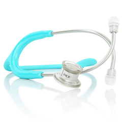 MDF® MD One® Infant Stainless Steel Stethoscope - Silver - Pastel Blue