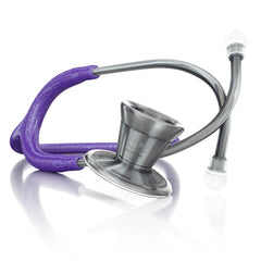 ProCardial® Titanium Adult Cardiology Stethoscope - Purple Glitter/Metalika + case