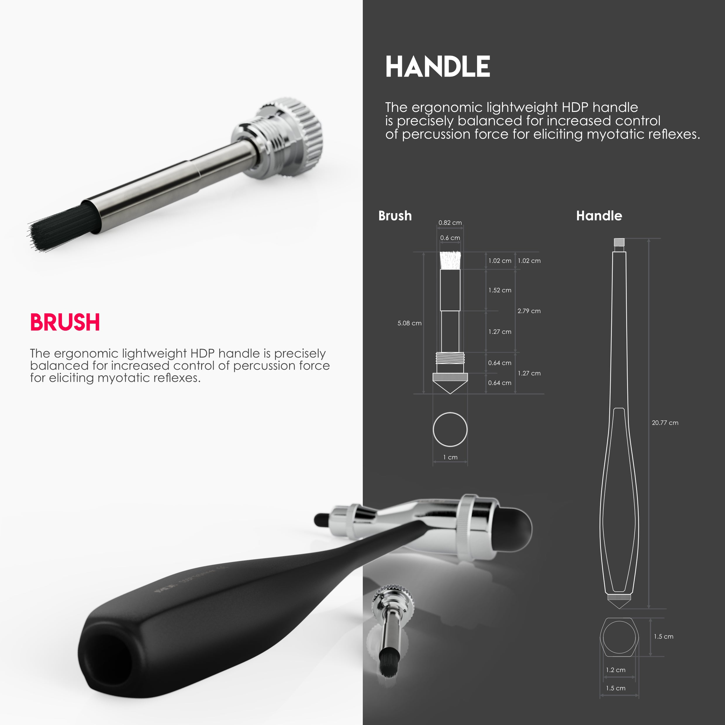 Tromner with Built-In Brush - MDF Instruments UK