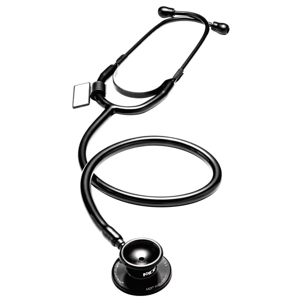 Basic Dual Head Stethoscope - Black/BlackOut - MDF Instruments UK