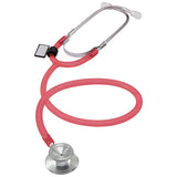 Basic Dual Head Stethoscope - Translucent Red - MDF Instruments UK