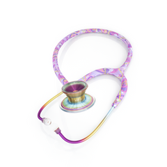 MDF® MD One® Epoch Titanium Stethoscope - Kaleidoscope - Purpaisely