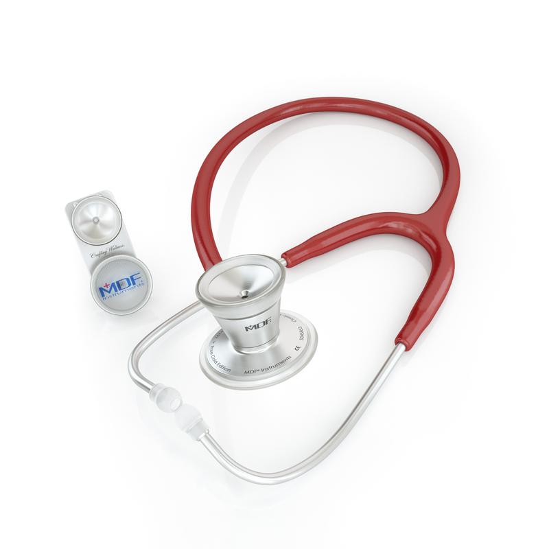 ProCardial® Adult & Pediatric Stethoscope - Burgundy - MDF Instruments UK