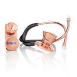 ProCardial® Adult & Pediatric Stethoscope - Black/Rose Gold - MDF Instruments UK