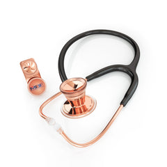 ProCardial® Adult & Pediatric Stethoscope - Black/Rose Gold - MDF Instruments UK