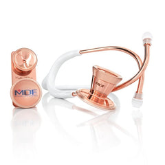 ProCardial® Adult & Pediatric Stethoscope - White/Rose Gold - MDF Instruments UK