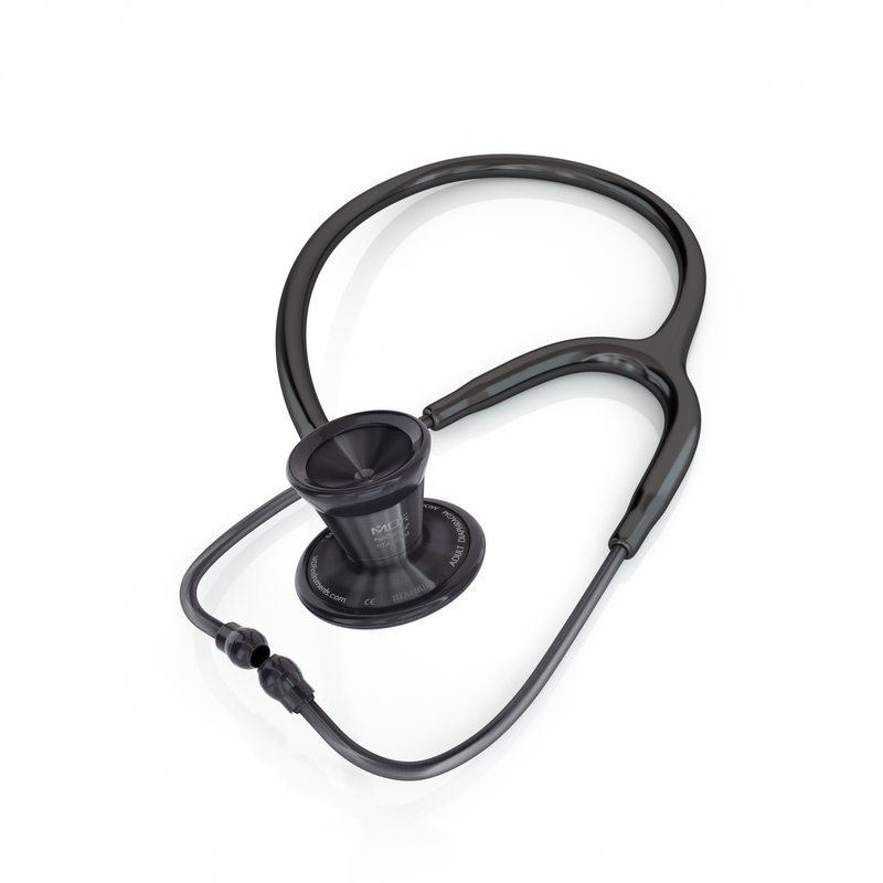 ProCardial® Titanium Adult Stethoscope - Black/BlackOut - MDF Instruments UK