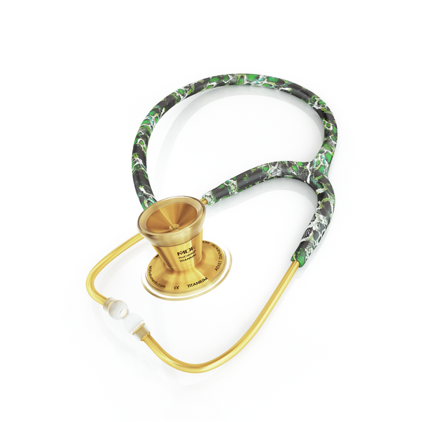 MDF® ProCardial® Adult Titanium Stethoscope - K Gold - LoSace - MDF797TLSK