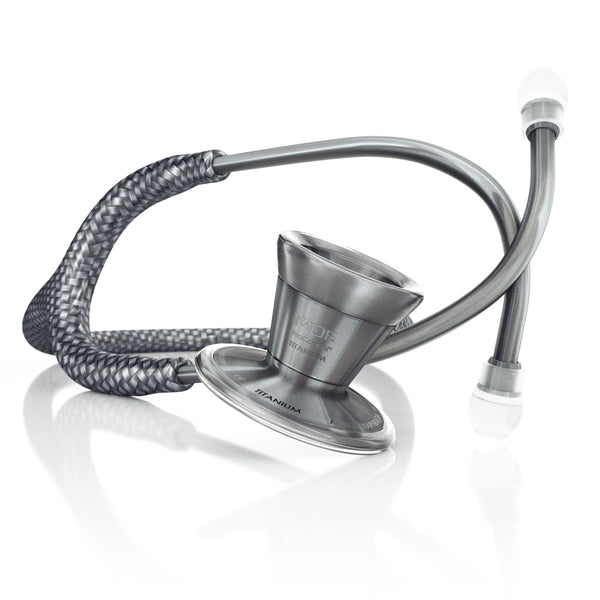 MDF® ProCardial® Adult Titanium Stethoscope - Metalika - Zeus - MDF797TZUMT