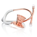 ProCardial® Adult Stethoscope - White Glitter/Rose Gold - MDF Instruments UK