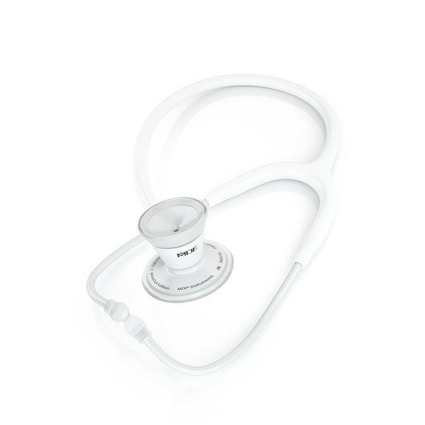 ProCardial® Stainless Steel Cardiology Stethoscope - White/WhiteOut
