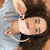 ProCardial® Adult & Pediatric Stethoscope - White/Rose Gold - MDF Instruments UK