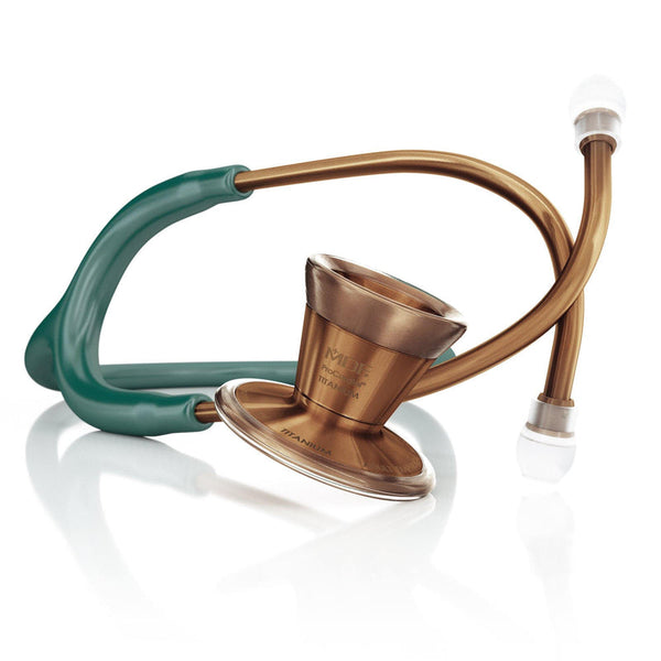 ProCardial® Titanium Adult Cardiology Stethoscope -  Emerald Green/Cyprium