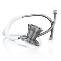 ProCardial® Titanium Adult Cardiology Stethoscope -  White/Metalika